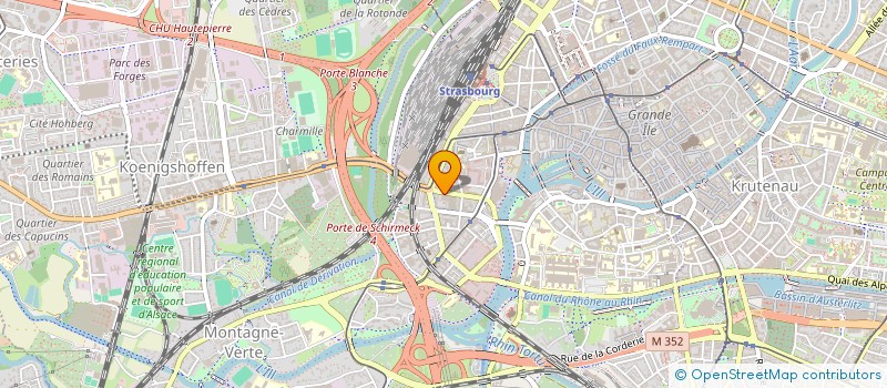 localisation de l'entreprise MONSIEUR JEAN-BAPTISTE TISSERAND à STRASBOURG