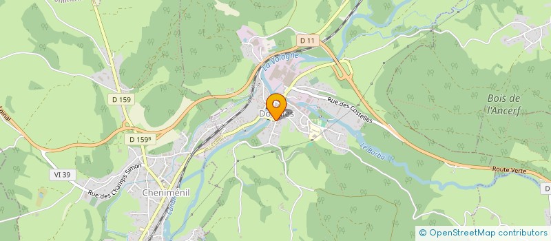 localisation de l'entreprise MONSIEUR JEAN-BAPTISTE TOTTOLI  DOCELLES