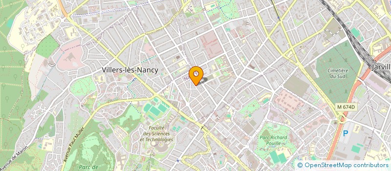 localisation de l'entreprise MONSIEUR JEAN-BAPTISTE TOUTAIN  NANCY