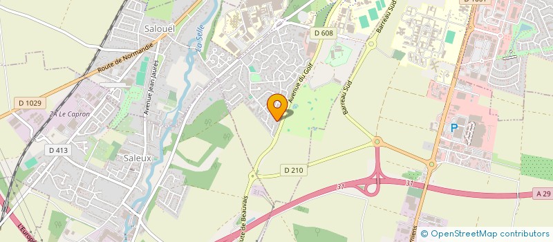 localisation de l'entreprise MONSIEUR JEAN-BAPTISTE TROLLE  SALOUEL