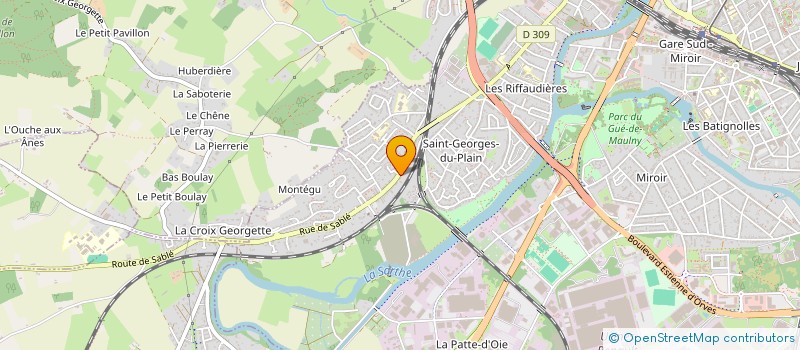 localisation de l'entreprise MONSIEUR JEAN-BAPTISTE TURIAULT  LE MANS