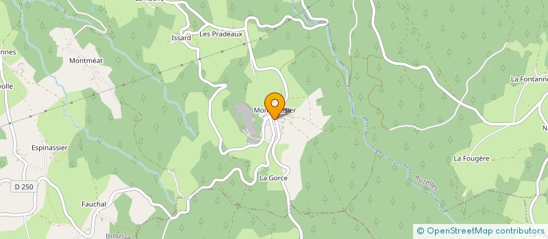 localisation de l'entreprise MONSIEUR JEAN-BAPTISTE VANNOBEL  BROUSSE