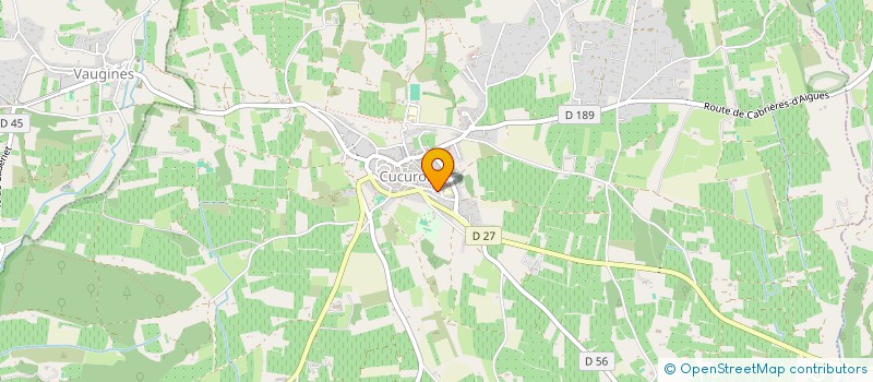 localisation de l'entreprise MONSIEUR JEAN BAPTISTE VERD  CUCURON