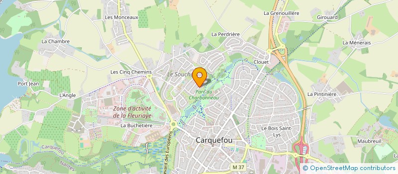 localisation de l'entreprise MONSIEUR JEAN-BAPTISTE VERGNAUD à CARQUEFOU