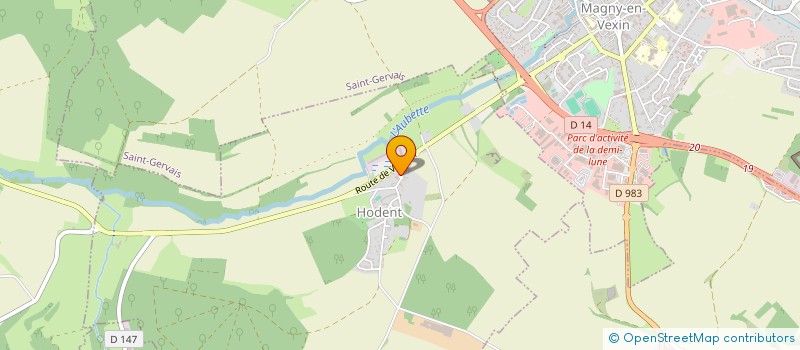 localisation de l'entreprise MONSIEUR JEAN BAPTISTE VIVIEN  WY-DIT-JOLI-VILLAGE