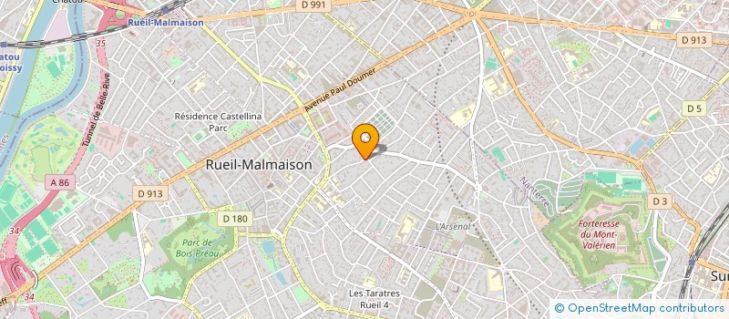 localisation de l'entreprise MONSIEUR JEAN-BAPTISTE VRILLON à RUEIL-MALMAISON