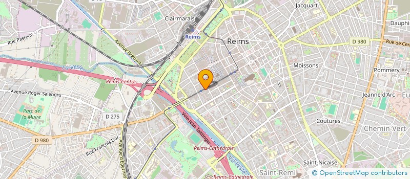 localisation de l'entreprise MONSIEUR JEAN-BAPTISTE WALBECQ  REIMS