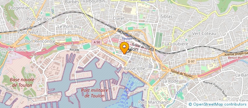 localisation de l'entreprise MONSIEUR JEAN BAPTISTE WANZALEX  TOULON