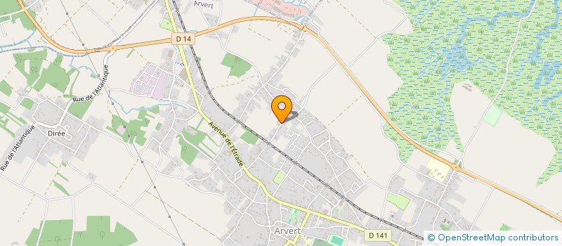 localisation de l'entreprise MONSIEUR JEAN-BAPTISTE WEISS  ARVERT
