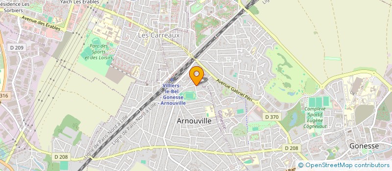 localisation de l'entreprise MONSIEUR JEAN BAPTYSTE FOLLIOT  ARNOUVILLE