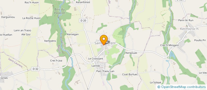 localisation de l'entreprise MONSIEUR JEAN BAR  BEGARD