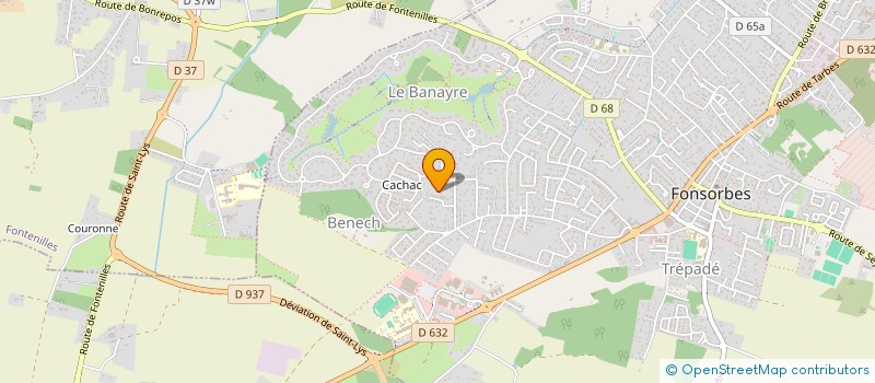 localisation de l'entreprise MONSIEUR JEAN BARBARESCO à FONSORBES