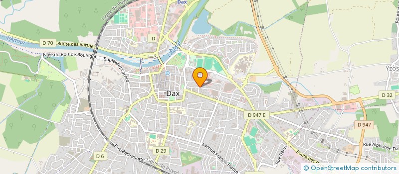 localisation de l'entreprise MONSIEUR JEAN BARBECANNE à DAX