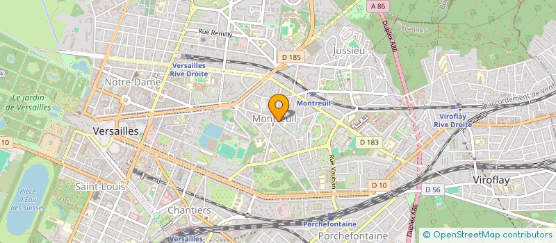 localisation de l'entreprise MONSIEUR JEAN BARBIER à VERSAILLES