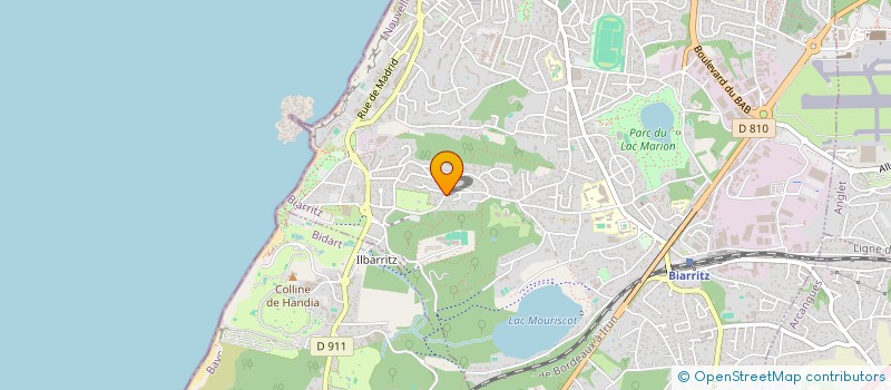 localisation de l'entreprise MONSIEUR JEAN BARBIER à BIARRITZ