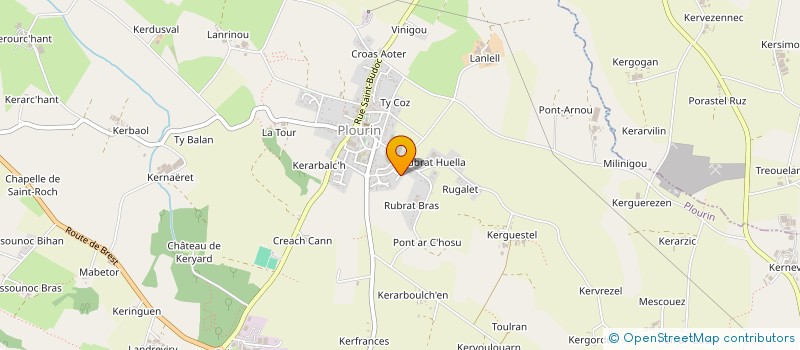 localisation de l'entreprise MONSIEUR JEAN BARBIER  PLOURIN