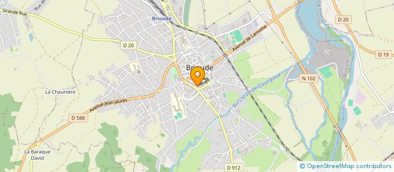 localisation de l'entreprise MONSIEUR JEAN BARCZYNSKI  BRIOUDE