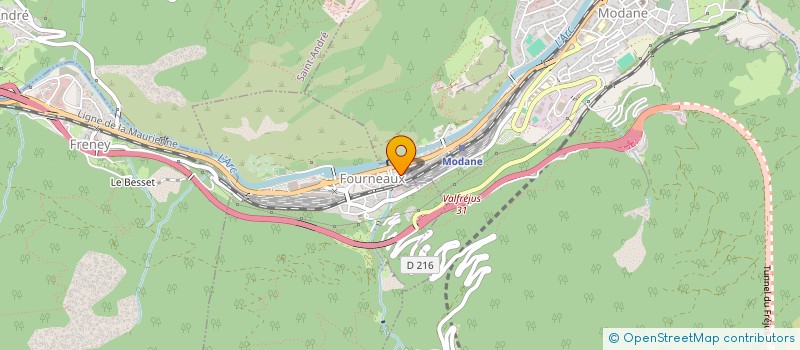 localisation de l'entreprise MONSIEUR JEAN BARILLOT  MODANE