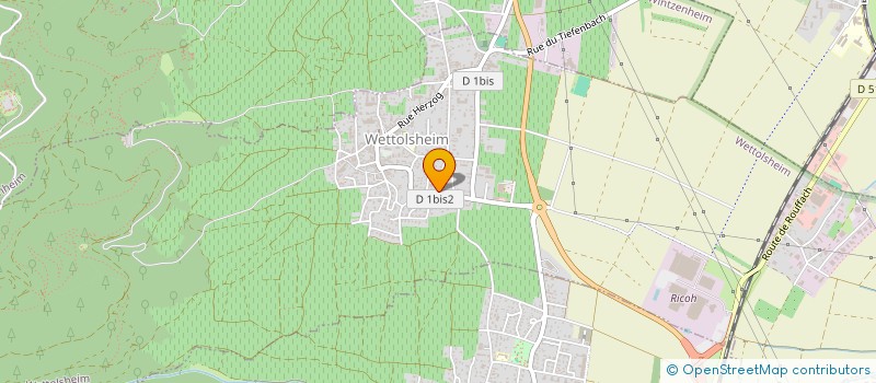 localisation de l'entreprise MONSIEUR JEAN BARMAS  WETTOLSHEIM