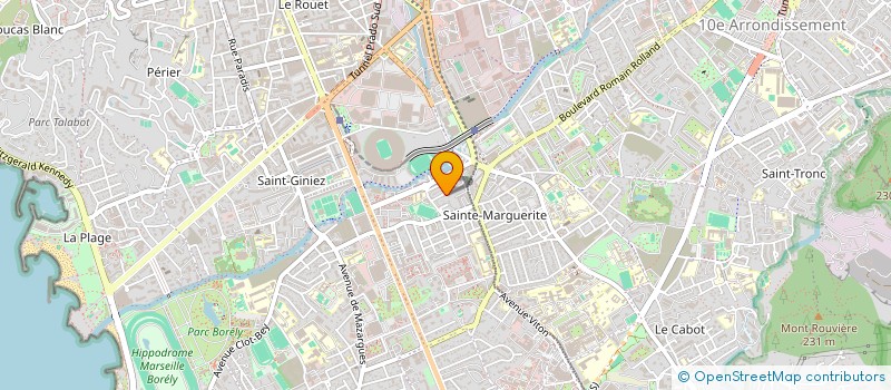 localisation de l'entreprise MONSIEUR JEAN BAROUX à MARSEILLE