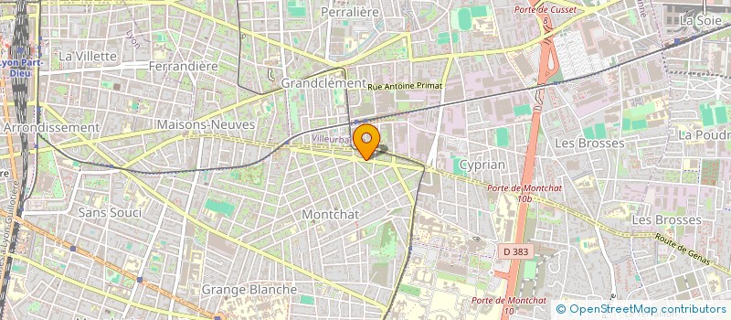 localisation de l'entreprise MONSIEUR JEAN BARRAU  LYON