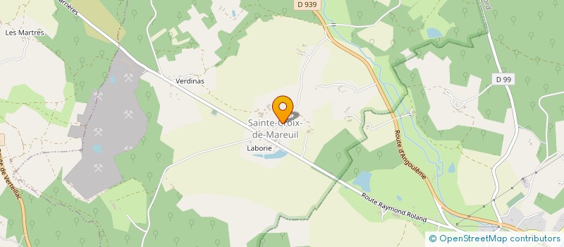 localisation de l'entreprise MONSIEUR JEAN BARRAUD  SAINT FELIX DE BOURDEILLES