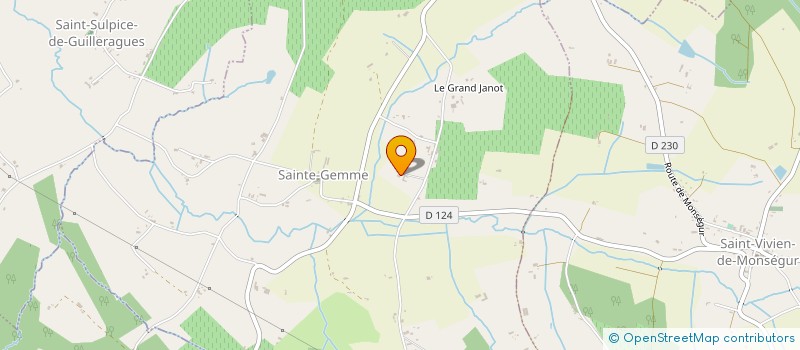 localisation de l'entreprise MONSIEUR JEAN BARRE à SAINTE-GEMME