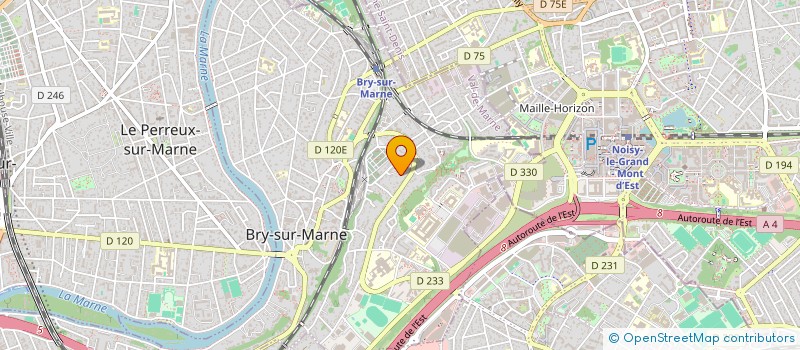 localisation de l'entreprise MONSIEUR JEAN BARRE à BRY-SUR-MARNE