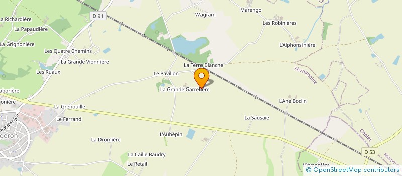 localisation de l'entreprise MONSIEUR JEAN BARRE à SEVREMOINE