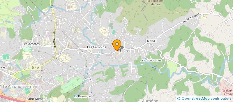 localisation de l'entreprise MONSIEUR JEAN BARRERI à MARSEILLE