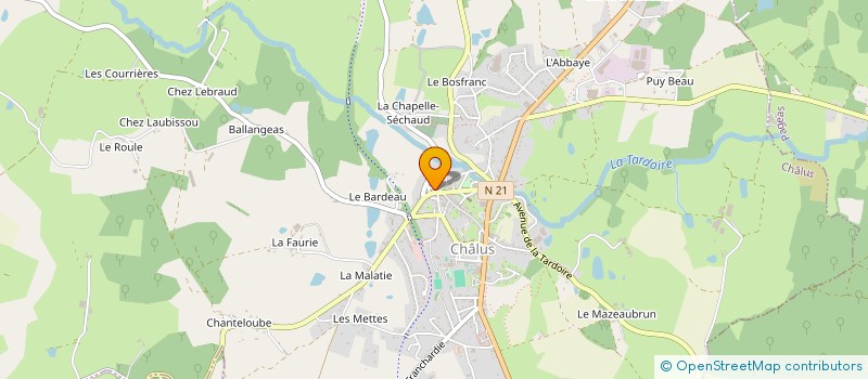 localisation de l'entreprise MONSIEUR JEAN BARRET à LAVIGNAC