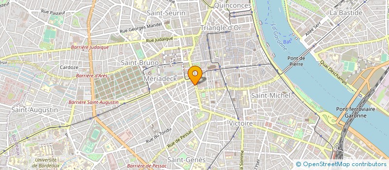 localisation de l'entreprise MONSIEUR JEAN BARRET à BORDEAUX