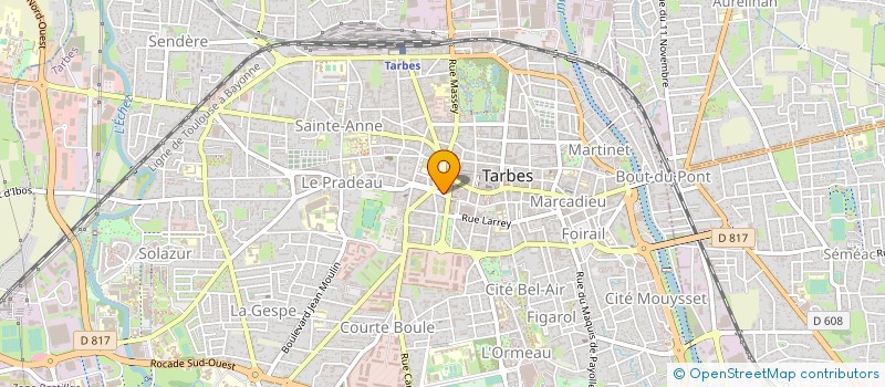 localisation de l'entreprise MONSIEUR JEAN BARTET à TARBES