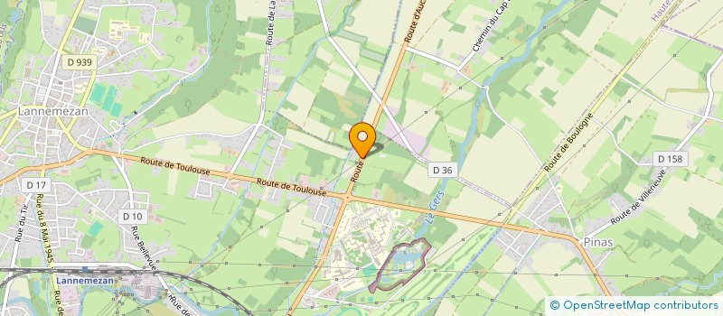 localisation de l'entreprise MONSIEUR JEAN BARTHE  REJAUMONT