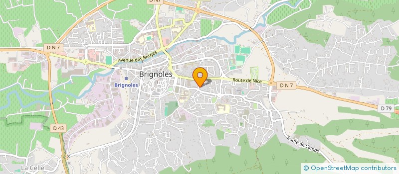 localisation de l'entreprise MONSIEUR JEAN BARTHELEMY à BRIGNOLES