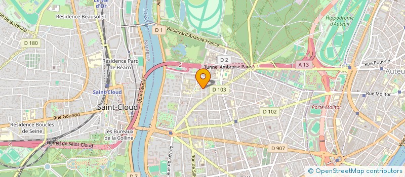 localisation de l'entreprise MONSIEUR JEAN BARTHELEMY à BOULOGNE-BILLANCOURT