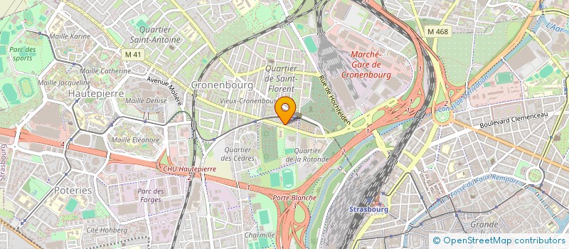 localisation de l'entreprise MONSIEUR JEAN BARTHELEMY à STRASBOURG