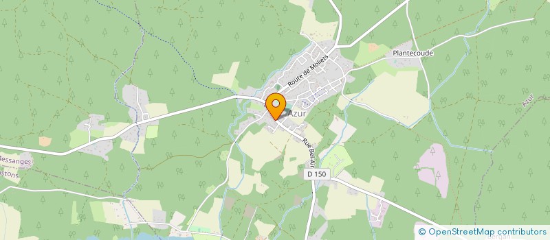 localisation de l'entreprise MONSIEUR JEAN BARTHELET  VIEUX-BOUCAU-LES-BAINS