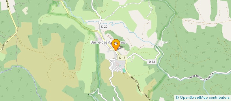 localisation de l'entreprise MONSIEUR JEAN BARTHES  FLORAC TROIS RIVIERES