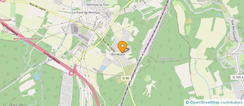 localisation de l'entreprise MONSIEUR JEAN BARTHIER à VILLEVAUDE