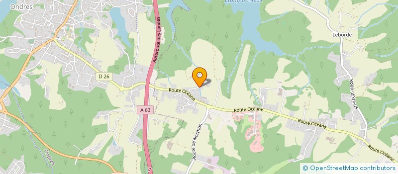 localisation de l'entreprise MONSIEUR JEAN BASCARY  BIAUDOS