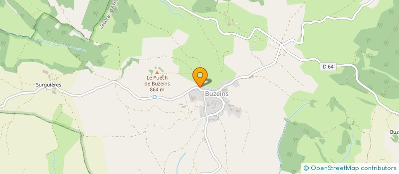 localisation de l'entreprise MONSIEUR JEAN BASPTISTE GINISTY à SEVERAC D'AVEYRON