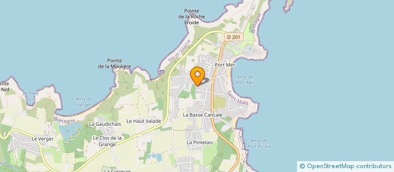 localisation de l'entreprise MONSIEUR JEAN-BASTIEN BRETON à CANCALE