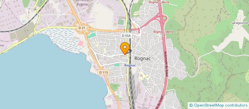 localisation de l'entreprise MONSIEUR JEAN BATANY  ROGNAC