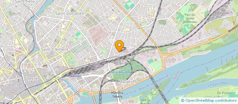 localisation de l'entreprise MONSIEUR JEAN BATARDIERE  NANTES