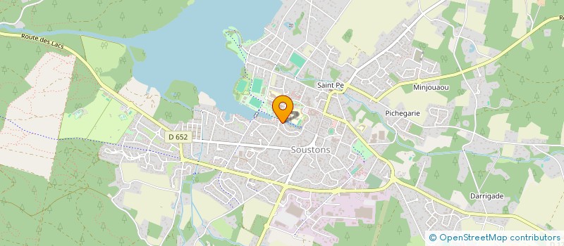 localisation de l'entreprise MONSIEUR JEAN BATS  SOUSTONS