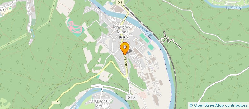 localisation de l'entreprise MONSIEUR JEAN BATTISTIN  BOGNY-SUR-MEUSE