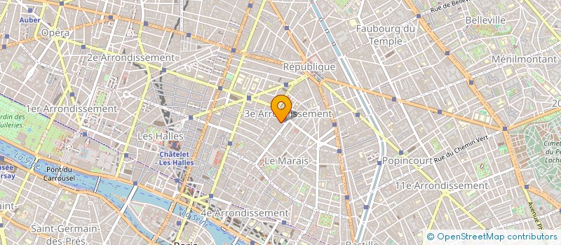 localisation de l'entreprise MONSIEUR JEAN BATTISTON à PARIS