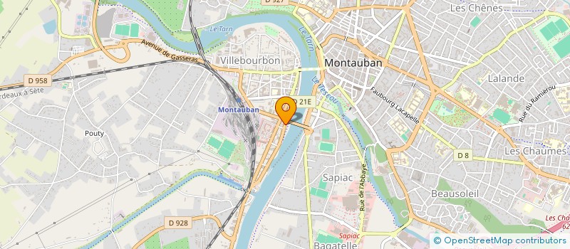 localisation de l'entreprise MONSIEUR JEAN BATTUT  MONTAUBAN