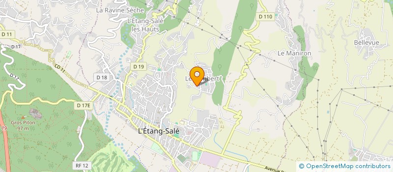 localisation de l'entreprise MONSIEUR JEAN BATTY  L'ETANG-SALE